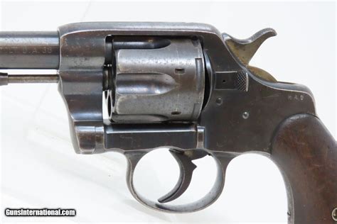 1st Year Colt Model 1892 New Army And Navy 38 Double Action Revolver
