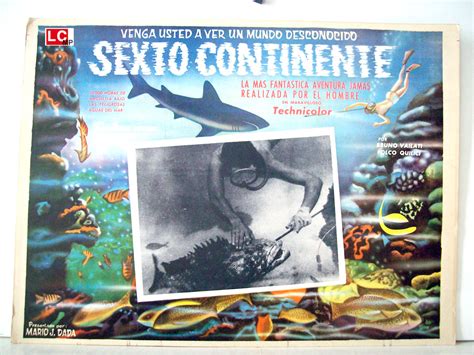 Sexto Continente Movie Poster Sesto Continente Movie Poster