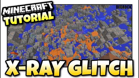 And all because no one will be interested in just walking around the world of mcpe. Minecraft - X-RAY GLITCH  Tutorial  MCPE / Xbox ...
