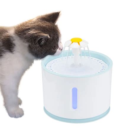 Automatic Cat Water Fountain With Led 24l Electric Water Fountain Dog