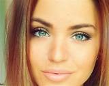 Makeup For Green Eyes And Brown Hair Photos