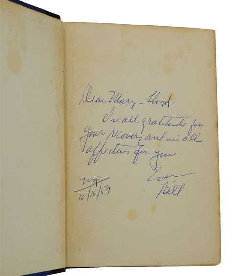 Alcoholics Anonymous Comes Of Age Signed By Bill Wilson First Edition