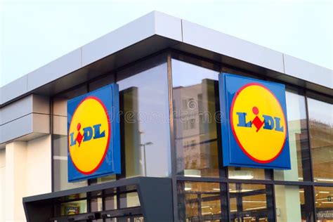 Lidl Supermarket Lidl Is A German Supermarket Chain Editorial Stock