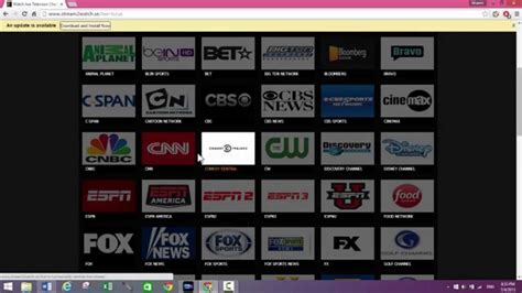 It works in partnership with movie studios you can watch channels like nfl network, espn, nbc, cbs, fox, sky sports and their respective local tv stations live streaming online 24/7 for free. How to watch FREE Live TV Online 2015! - YouTube