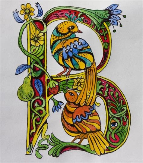 castle letters | Illuminated letters, Lettering alphabet, Alphabet art