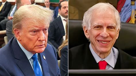 Trump Judge Engoron Trade Jabs During Former Presidents Testimony In Civil Trial Stemming From