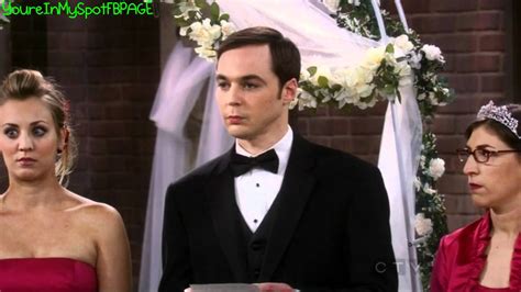 Sheldons Wedding Speech The Big Bang Theory Youtube