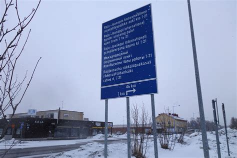 The men, who have been allowed to return to britain, parked their car by the side of the road and made their way on foot across the finnish border. Finland expects increase in traffic from northern Russia ...