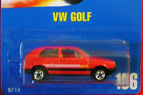 Hot Wheels Guide Vw Golf Volkswagen Golf Mk2