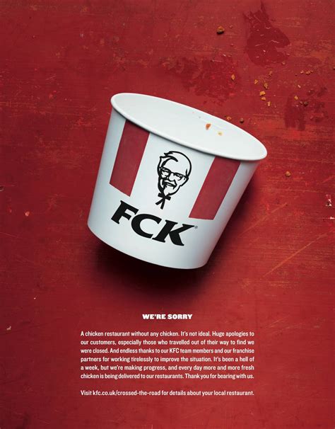 kfc fck ads of the world™ part of the clio network