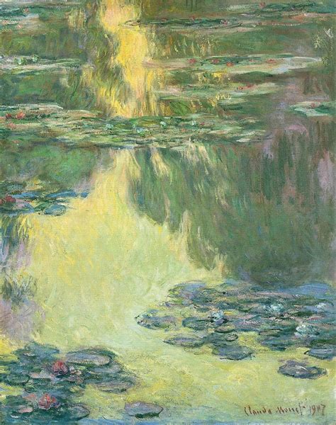 Water Lilies Painting By Claude Monet Fine Art America