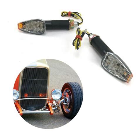 Led Turn Signal Kit Pair Hot Rods Turnsig1 Muscle Street Truck Rat