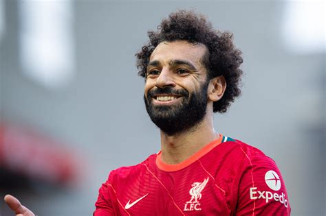Photo Mohamed Salah Looks Good In Liverpools New Home Kit Anfield Watch