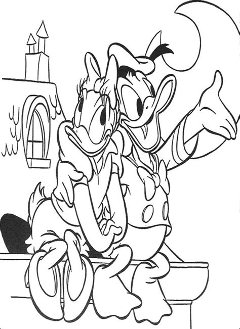 Search through 623,989 free printable colorings at getcolorings. Donald With Daisy Coloring For Kids | Mickey mouse and ...