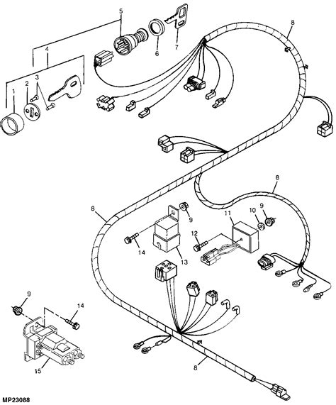 A wiring diagram is a simplified conventional photographic depiction of an electric circuit. John Deere Gator Wiring Diagram - Hanenhuusholli