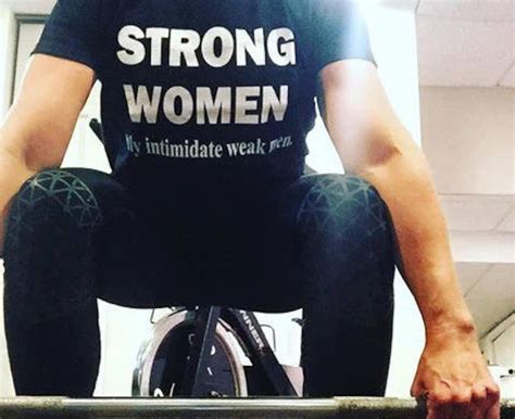 Strong Women Only Intimidate Weak Men T Shirt Fitness Gym Etsy