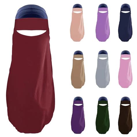 niqab muslim nikab women burka overhead veil hijab cover islamic burqa cap middle east arab