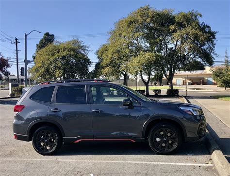 This is the sportiest trim line, subaru says, and the seats have orange the 2020 subaru outback: My first Subaru. The 2020 Forester Sport, Magnetite Gray ...