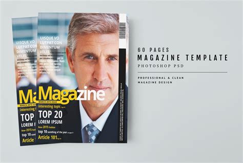 Magazine Template 40 Magazine Templates ~ Creative Market