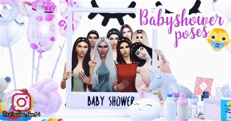 Sims 4 Baby Shower Poses Images And Photos Finder