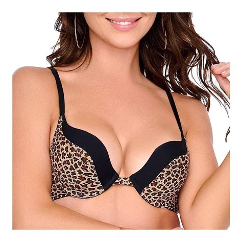 Brasier Ilusión Animal Print Café Talla 34C Walmart