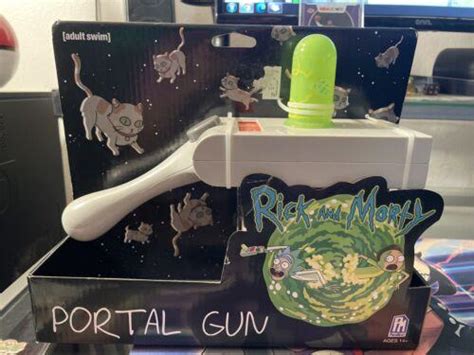 Rick And Morty Portal Gun Cartoon Network Toy From Adult Swim Phatmojo