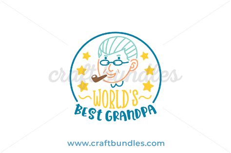 Free vector icons in svg, psd, png, eps and icon font. Worlds Best Grandpa SVG Cut File - CraftBundles