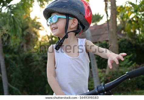 Happy Cute Boy Wear Sunglasses Sport Stock Photo 1649398183 Shutterstock