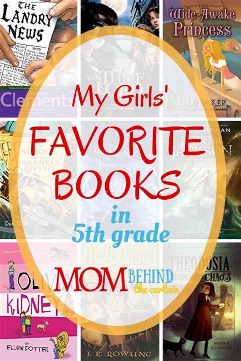 Best Books For 5th Grade Girls