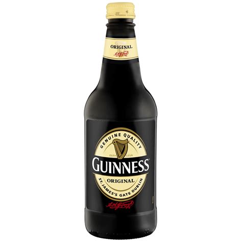 Guinness Original 500ml Beer Alcohol Bandm Stores