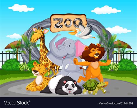 Happy Animals In Zoos