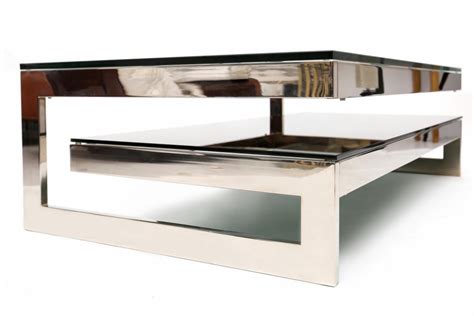 Belgo Chrome Chrome G Coffee Table