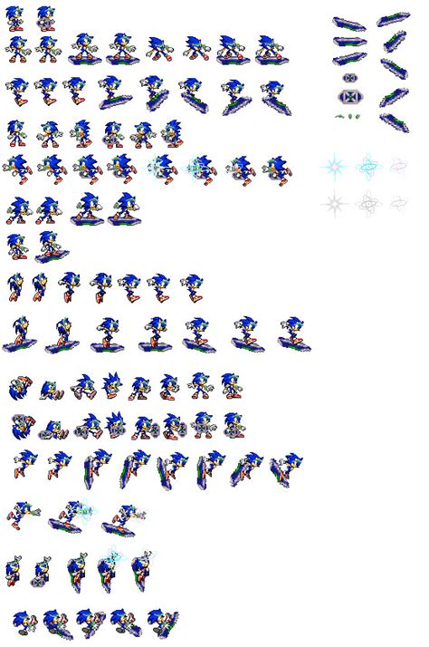 Sonic Riders Zg Sprites By Falcon The Echidna On Deviantart