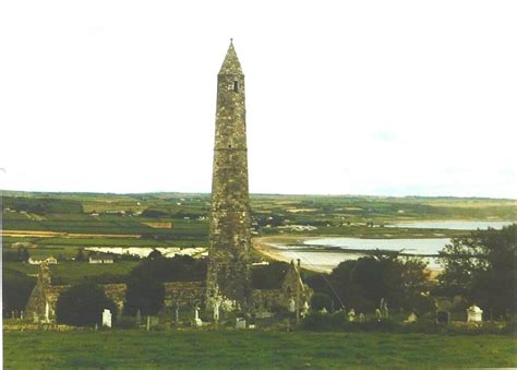 The Round Tower at Ardmore in 1985 © John Baker :: Geograph Ireland