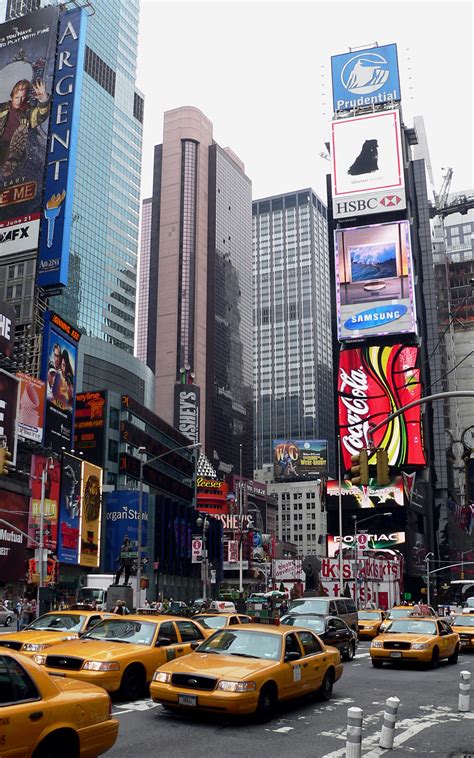 Times square, square in midtown manhattan, new york city, formed by the intersection of seventh avenue, 42nd street, and broadway. What's your favorite square? (design, nicest, architecture ...