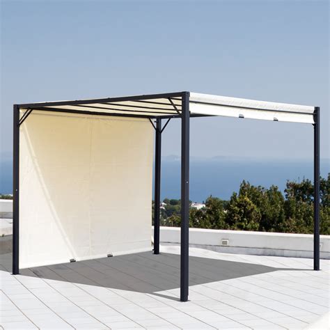 Outsunny X M Pergola Metal Gazebo Outdoor Sun Shade Shelter