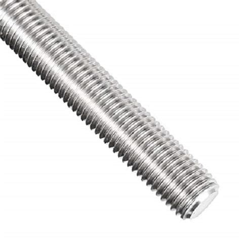 34 Inch X 72 Inch Fully Threaded Rod Stainless Steel Type 316 3 Pcs