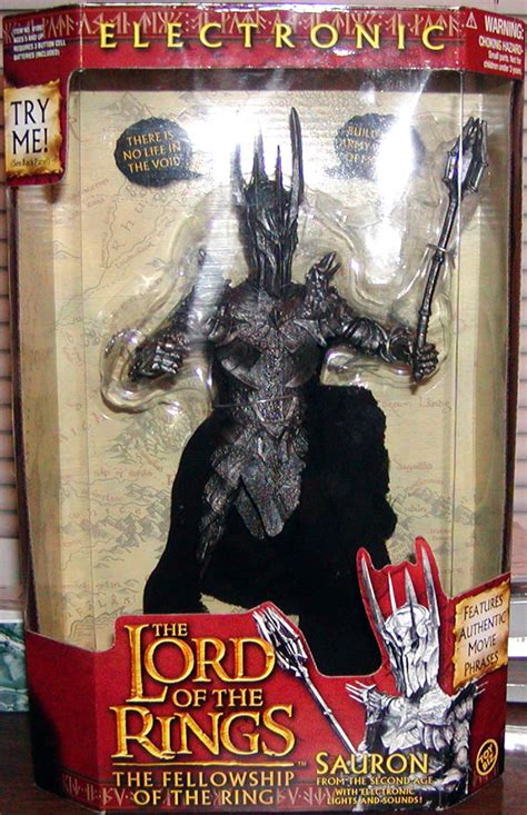 10 Inch Sauron Lord Rings Fellowship Ring Action Figure