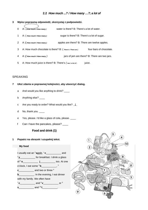 English Class A1+ Test Unit 4 - Test Unit 2 English Class A1+ worksheet