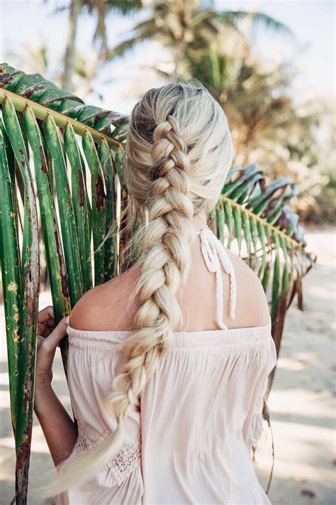 Butts And Braids Barefoot Blonde Hair