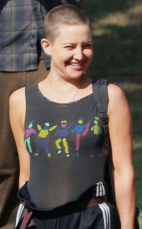 What Do You Think Of Kate Hudson S Buzz Cut Girl Short Hair Short Hair Cuts Short Hair Styles