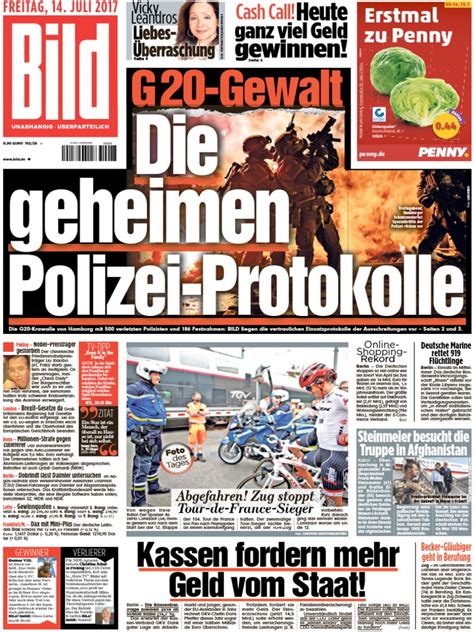 bɪlt) is a german tabloid newspaper published by axel springer se. Bild-Zeitung.pdf