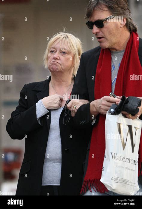 judy finnigan and richard madeley judy looks tired whilst out shopping in hampstead making the