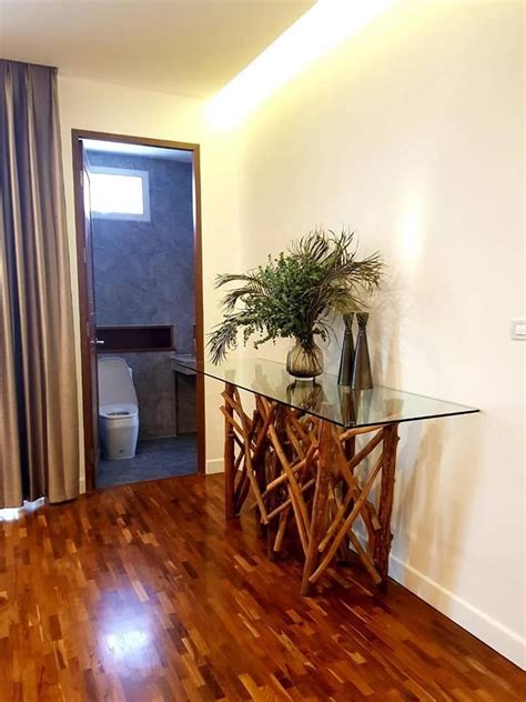 Selah solid wood tree stump end table. Tree root and glass table | Interior, Glass table, Home decor