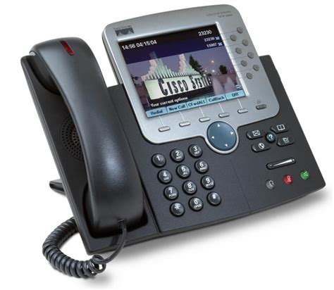 Cisco 7970 Backlit Color Display Touchscreen Ip Phone