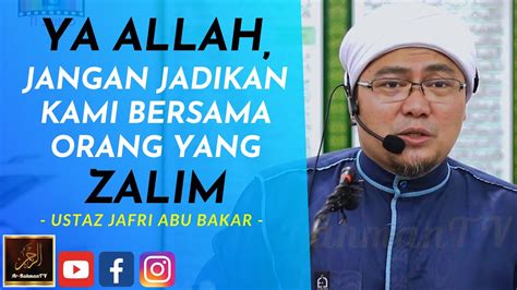 Ustadz abu bakar ba'syir, tetap menjadi perhatian washington, dan para pengambil keputusan dibidang keamanan, karena pengaruhnya yang luas dikalangan umat islam indonesia. Ustaz Jafri Abu Bakar - YA ALLAH, JANGAN JADIKAN KAMI ...