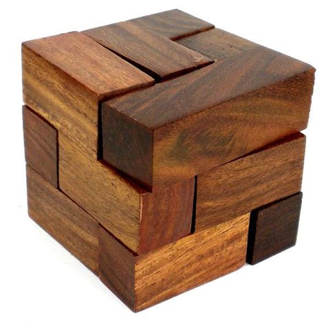Handmade Wooden Cube Puzzle India Tc Cube Puzzle Wooden Puzzles