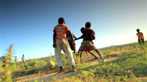 African Children Playing In The Fields In Kenya Youtube