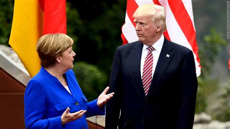 Merkel Criticizes Trump Trade Policy Before G20