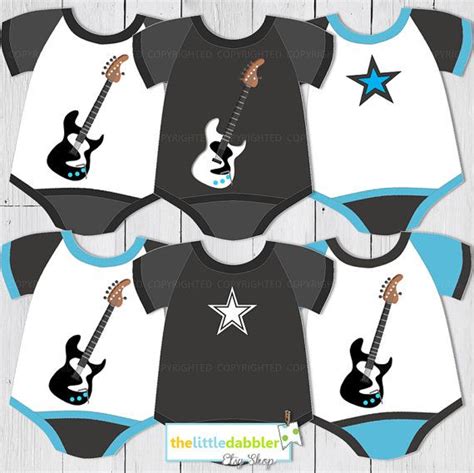 Pin On Rock Star Baby Shower Theme